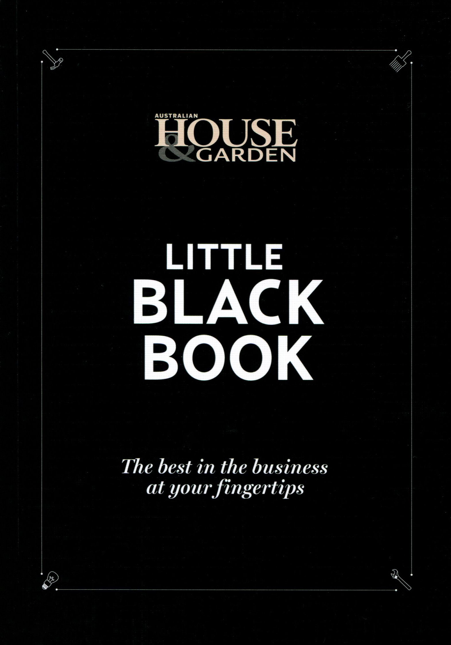 Ian Barker Gardens feature in House & Garden's Little Back Book, which 