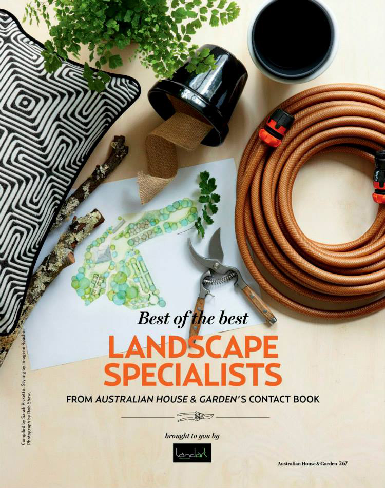 Ian Barker Gardens are listed in the Landscape Specialists section of House & Garden's Little Black Book.