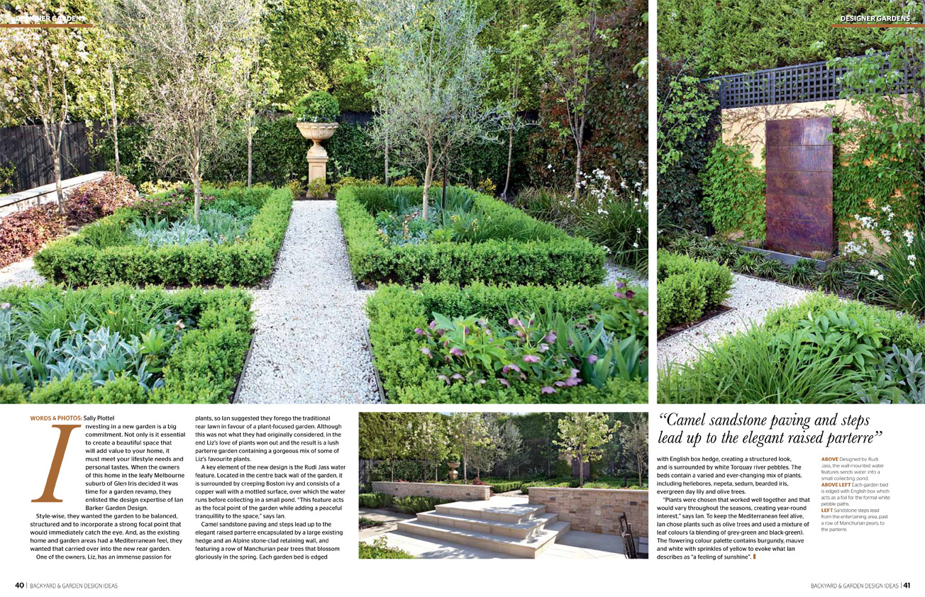 Backyard Garden Design Ideas Editorial Parterre Perfection