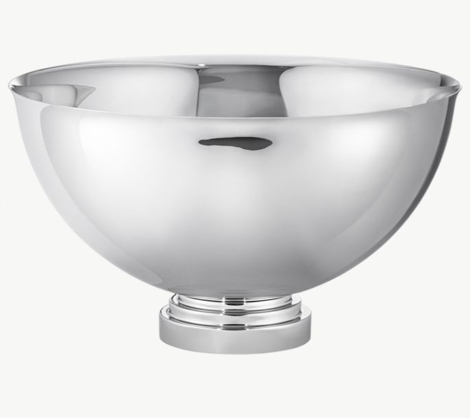 Georg Jensen Champagne Bowl featured in Ian Barker Gardens, Garden Notebook Edition 30.